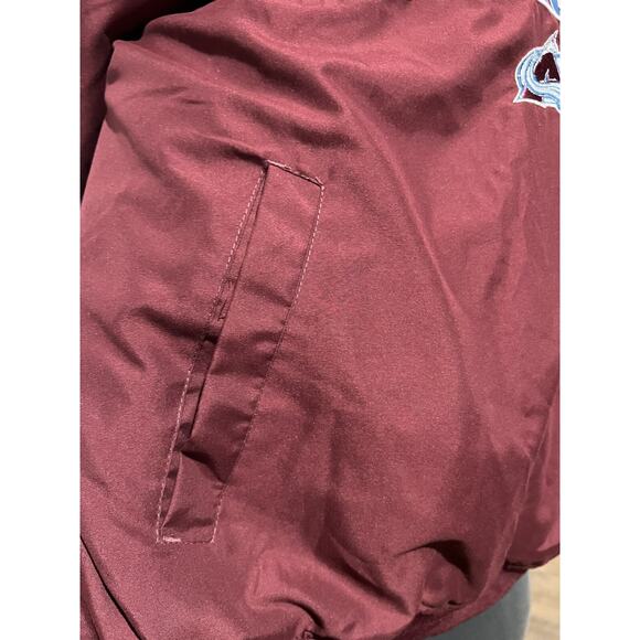 Colorado Avalanche Hockey Pull Over Shell Jacket Men’s Size Medium - Picture 5 of 5